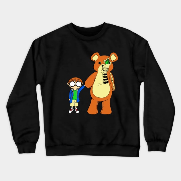 Dark Teddy Crewneck Sweatshirt by Ferrell